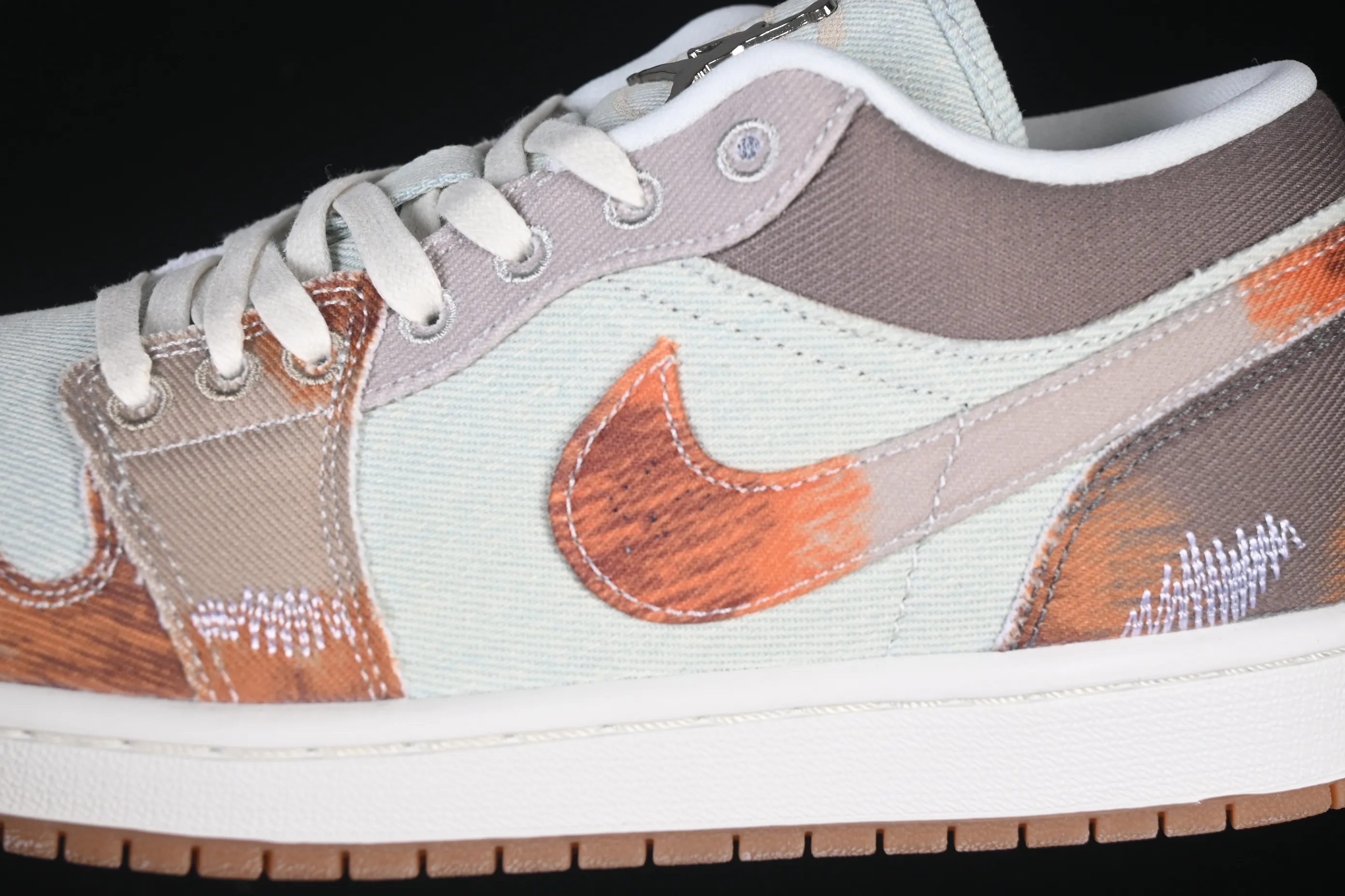 All categories Air Jordan Jordan series basketball shoes Air Jordan 1 Low Air Jordan 1 Low SE "Multi-Color Distressed" AJ1 Joe 1 old retro inkjet low-top cultural casual sneakers IM6664-991